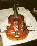 Harding Fiddle before restoration